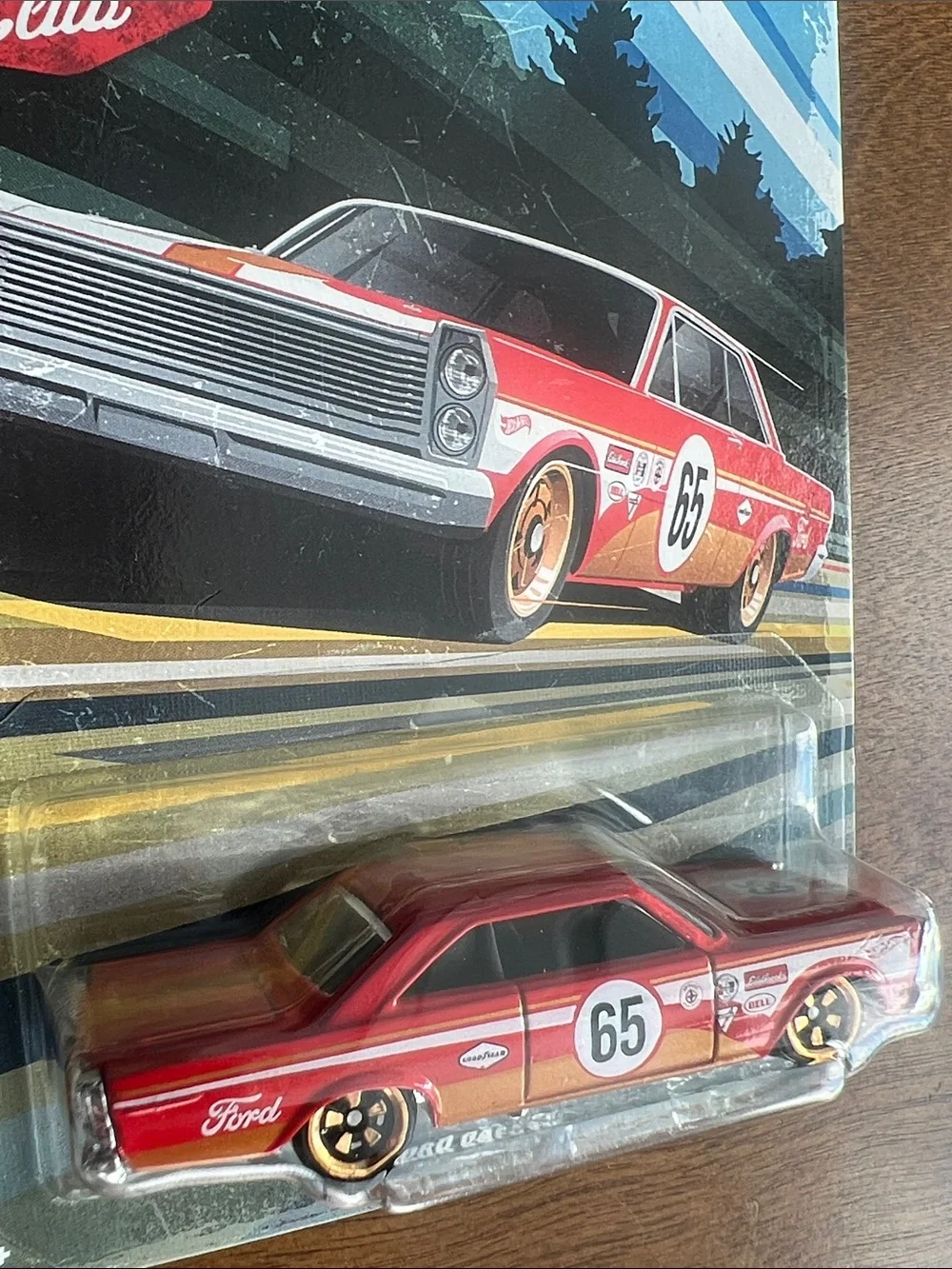 '65 Ford Galaxie Vintage Club 1968 Collectible Hot Wheels Silver Series